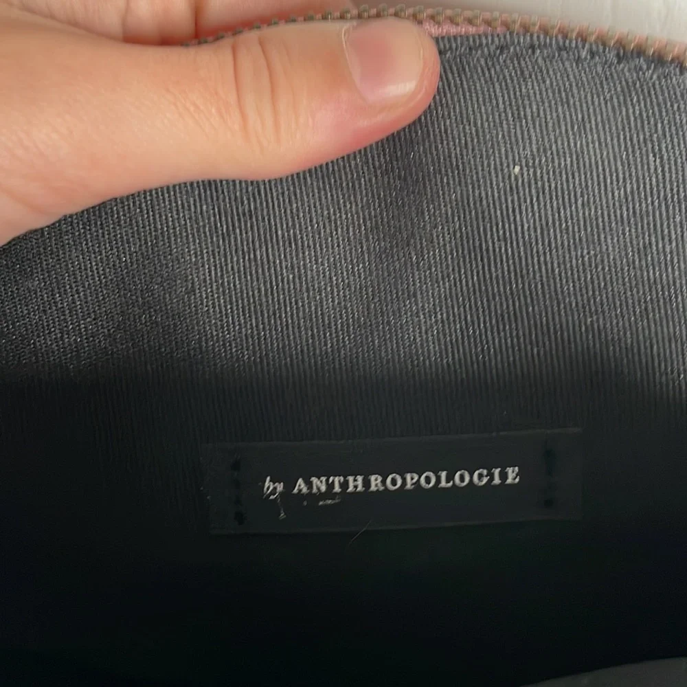 Anthropologie Pastel Half moon crossbody handbag - Picture 3 of 5